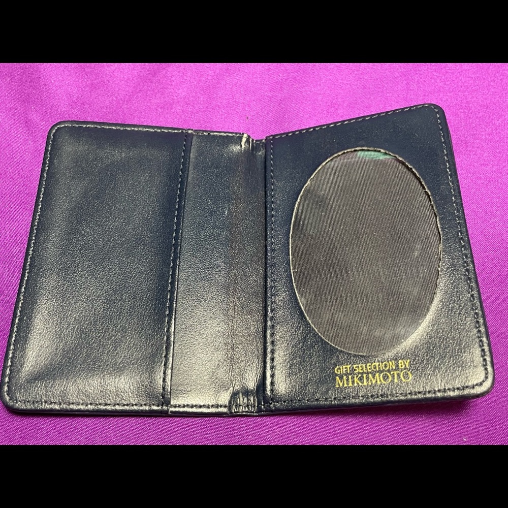 MIKIMOTO BIFOLD CARD ID WALLET